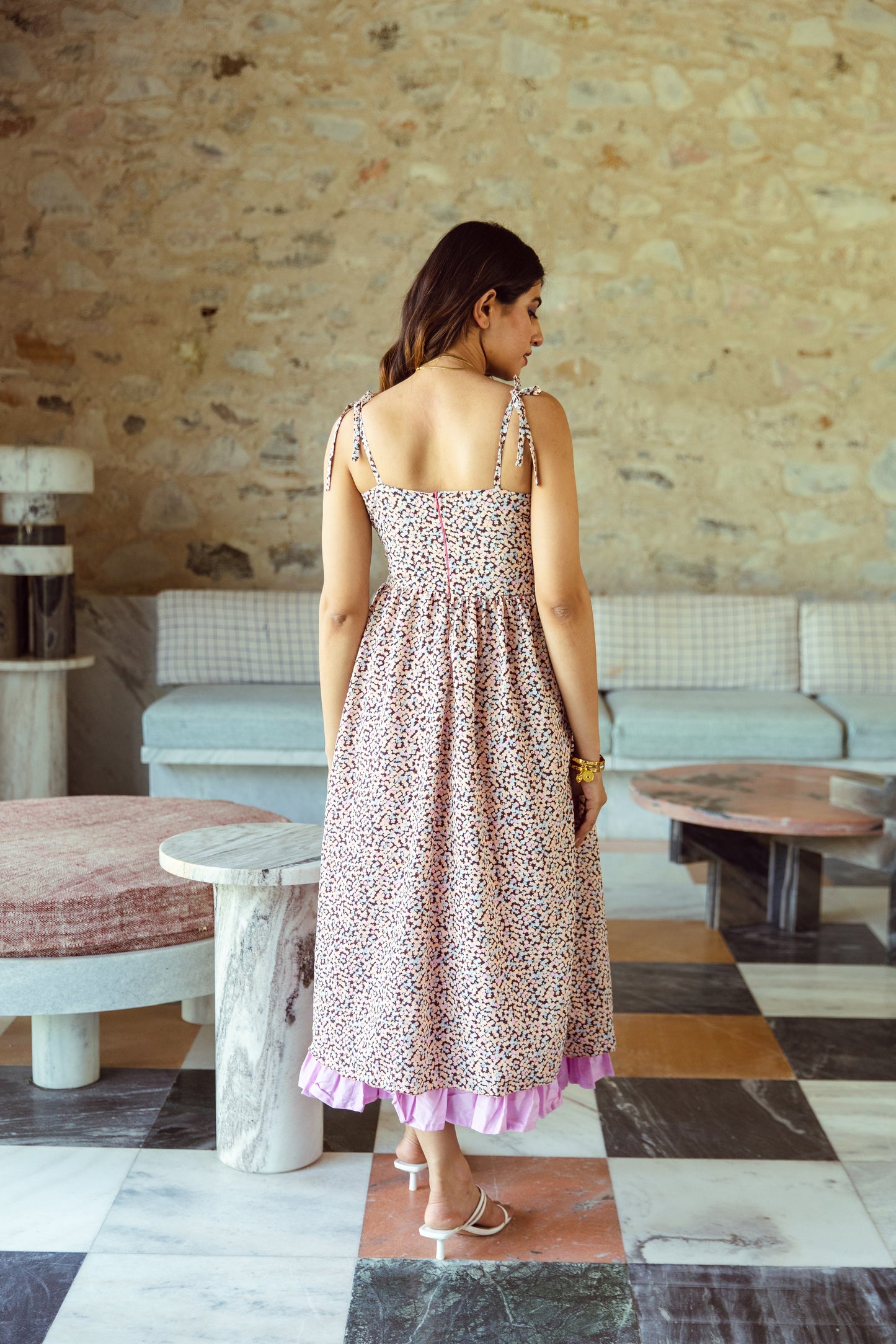 Rachel Floral Printed Dress - Vacation Wear