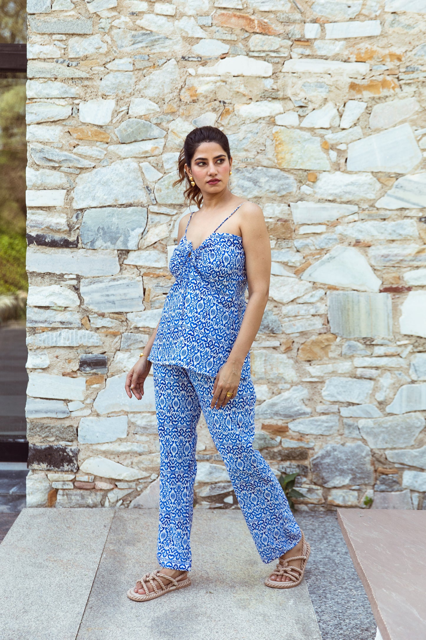 Jade Printed Co-ord Set - Vacation Wear