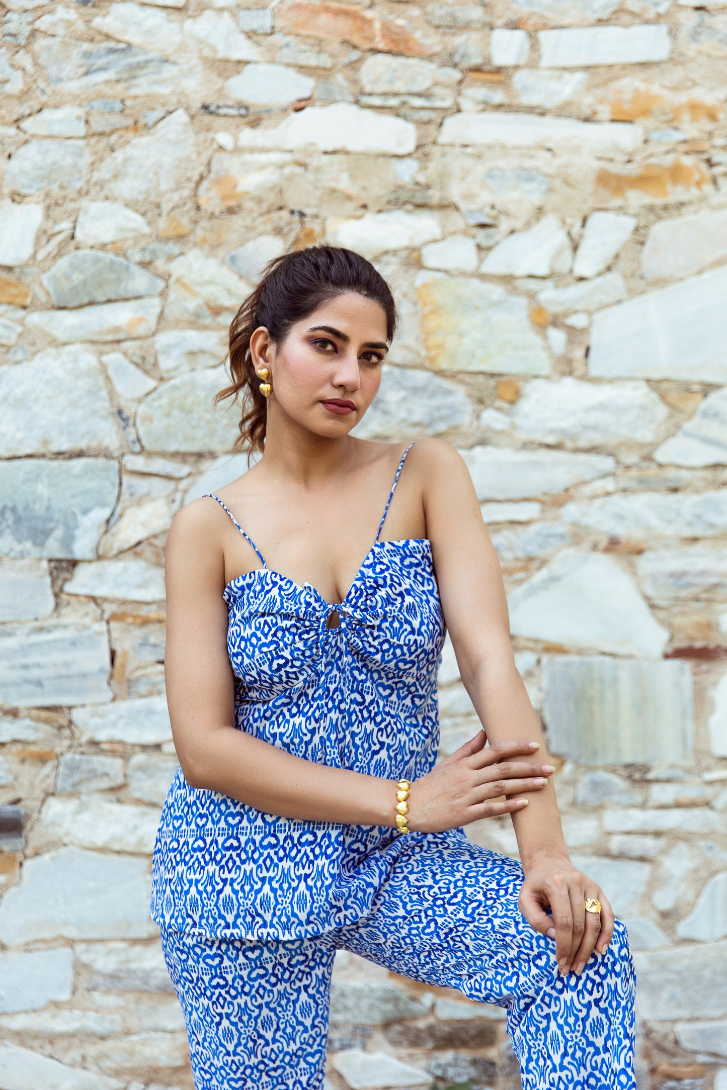 Jade Printed Co-ord Set - Vacation Wear