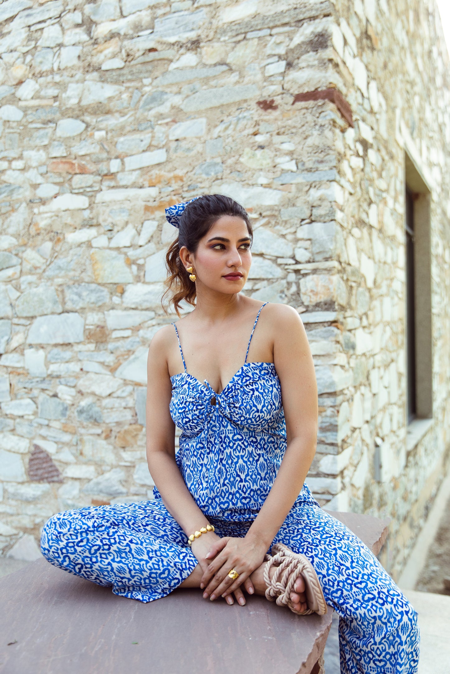 Jade Printed Co-ord Set - Vacation Wear
