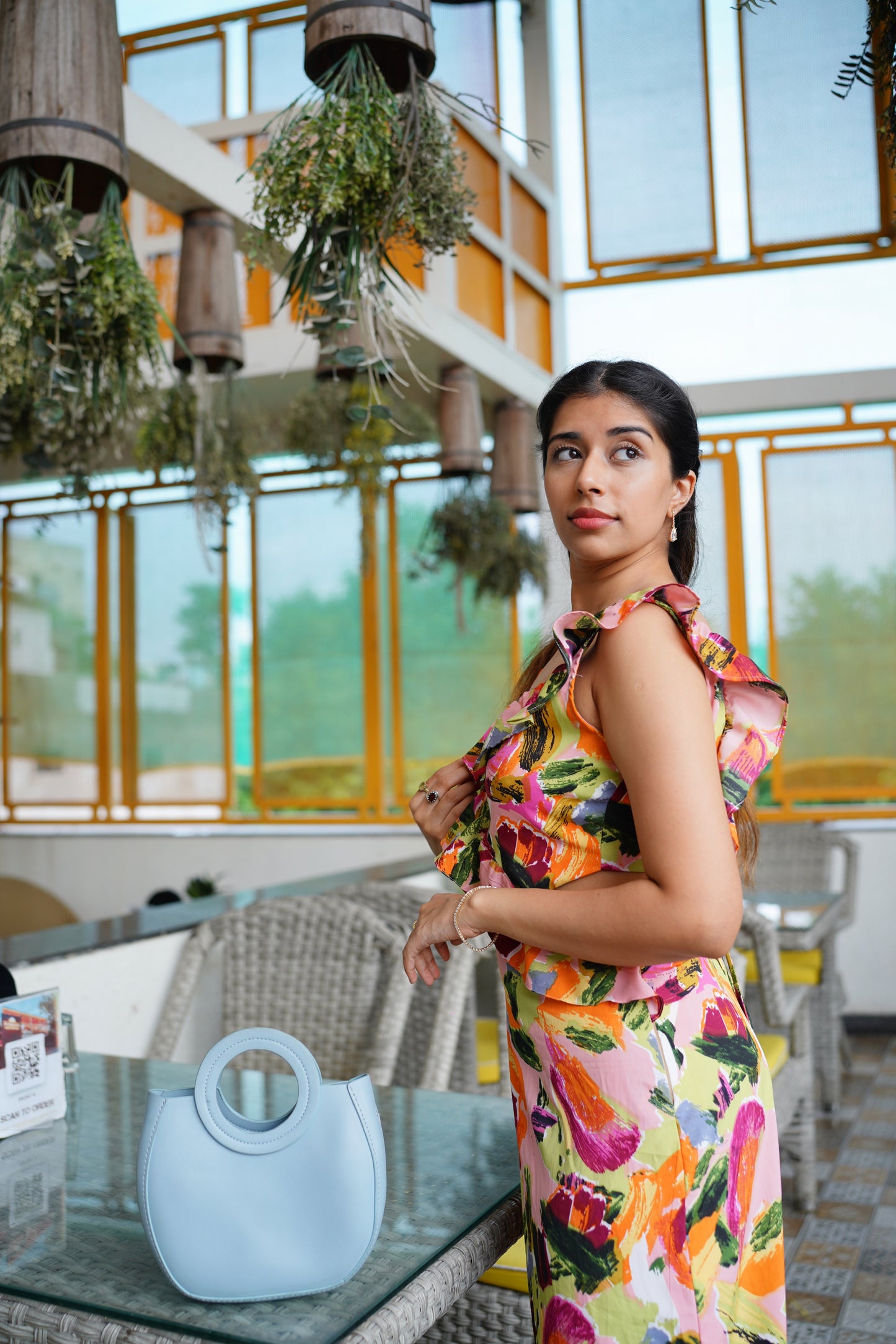 Isabella Printed Maxi Dress