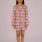 Palms & Pyramids Sleep-in shirt dress