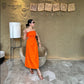 Ruz Cotton Strapless Dress