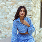 Ivana Shirt Cord Set - Vacation Wear
