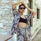 Brook Leafy 3 in 1 Co-ord Set - Vacation Wear
