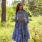 Ivana Shirt Cord Set - Vacation Wear