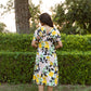 Nora Floral Printed Midi Dress - Vacation Wear