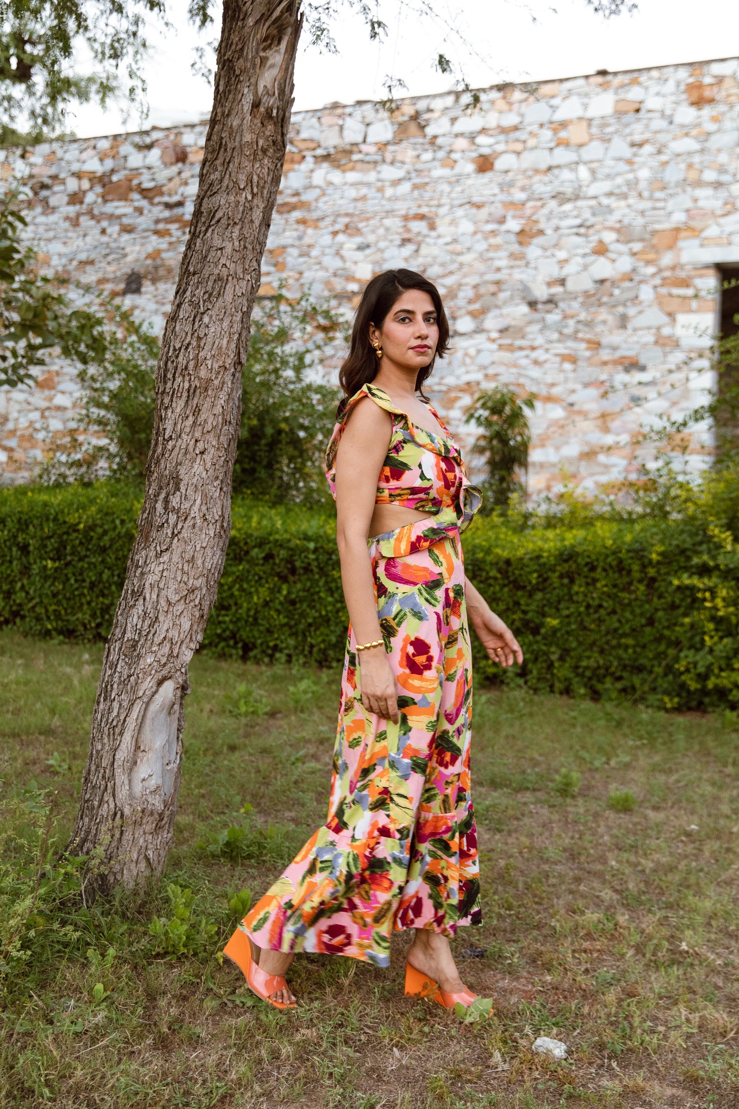 Isabella Printed Maxi Dress - Vacation Wear