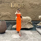 Ruz Cotton Strapless Dress