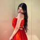 Ruz Cotton Strapless Dress