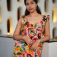 Isabella Printed Maxi Dress