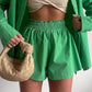 Chloe Cotton Green Co-ord Set