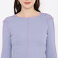 Urban chic Reverse Lilac Knit Top