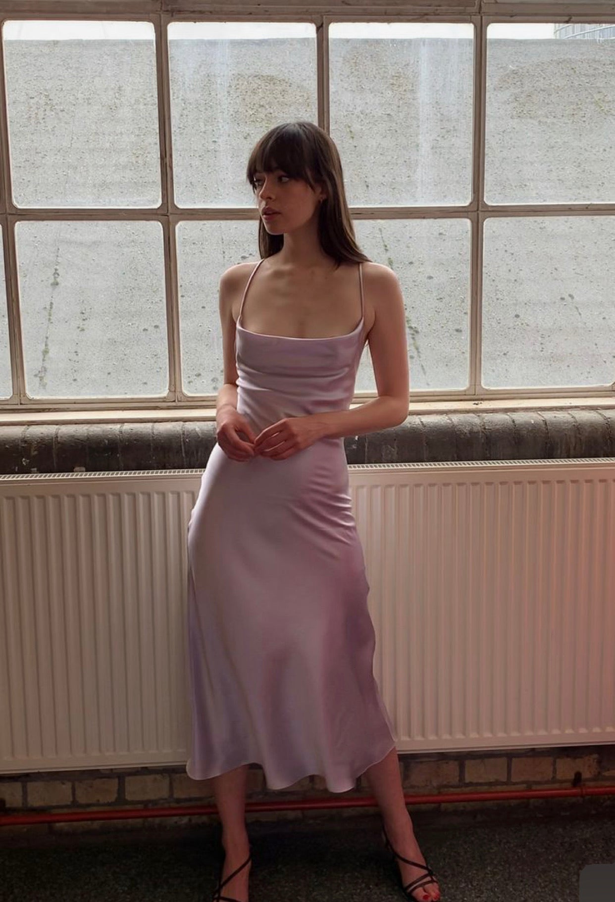 Jacqueline Satin Dress