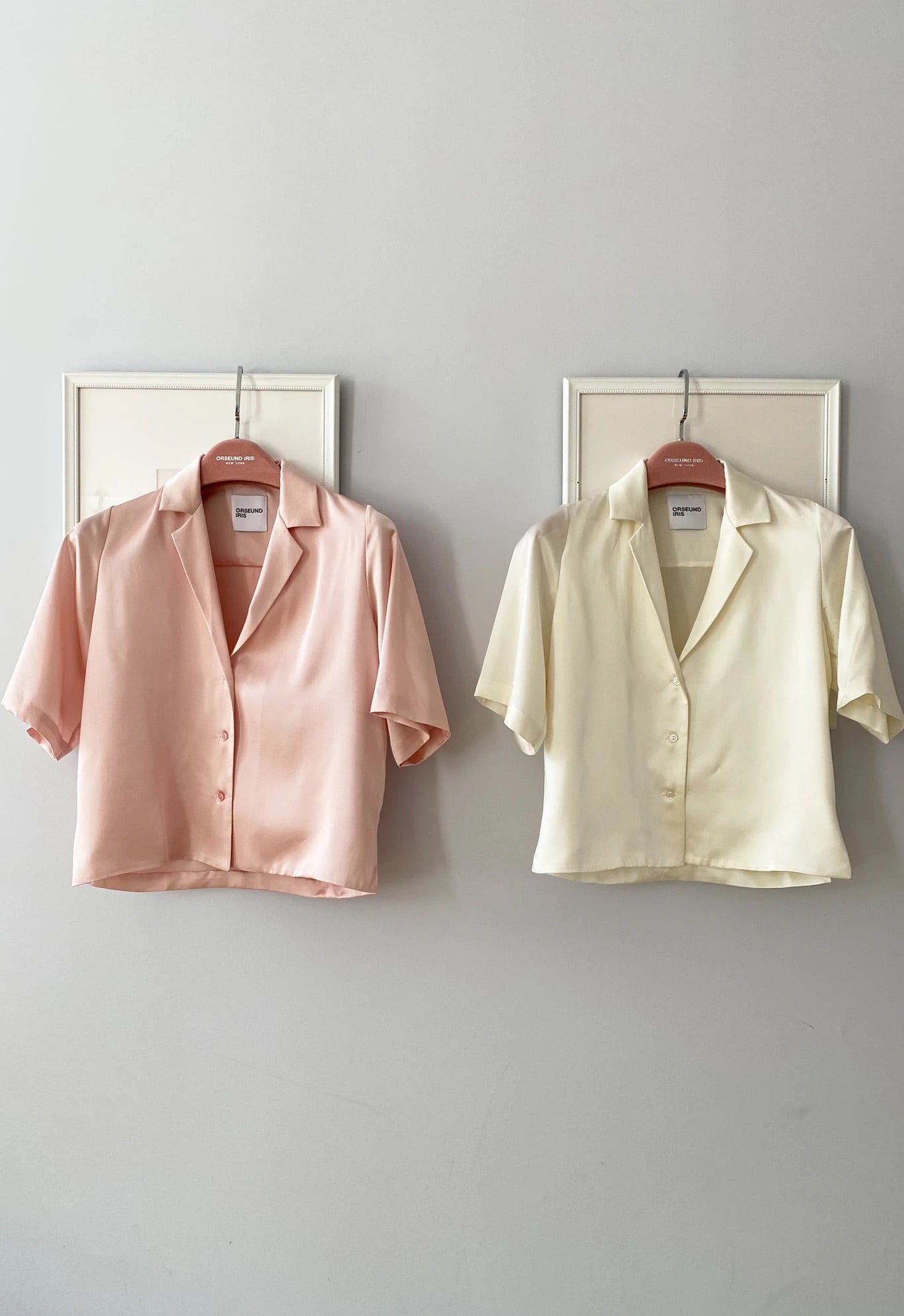 Terina Pastel Satin Shirt