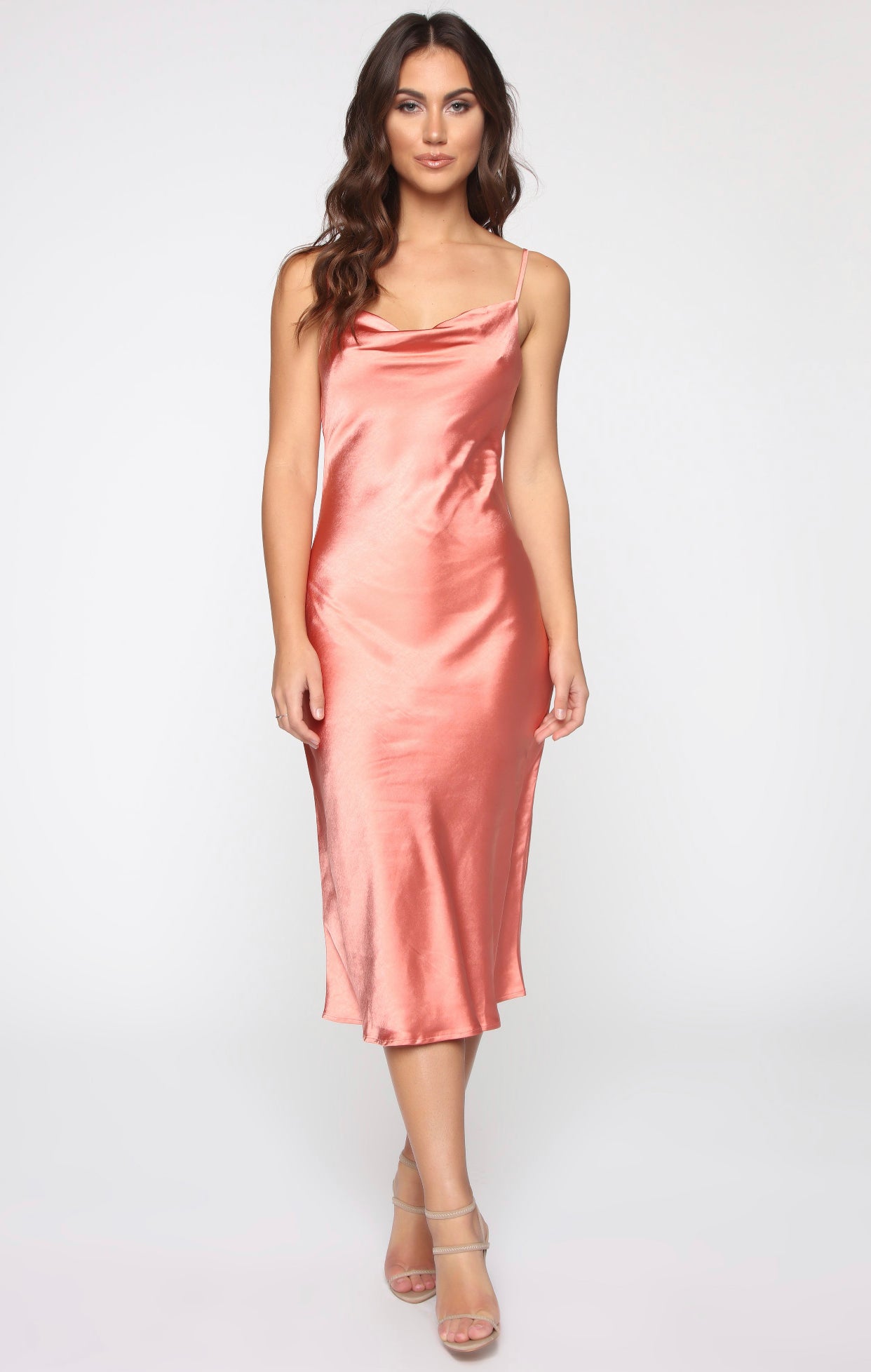 Jacqueline Satin Dress