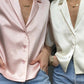 Terina Pastel Satin Shirt