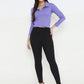 Frost Knit Crop Polo T-shirt