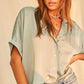 Terina Pastel Satin Shirt