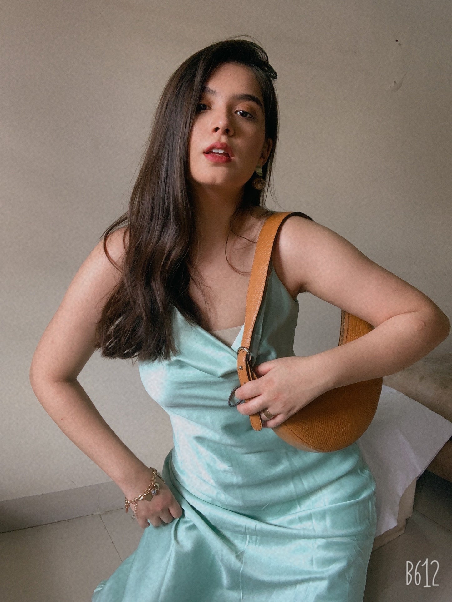 Jacqueline Satin Dress
