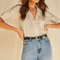 Terina Pastel Satin Shirt