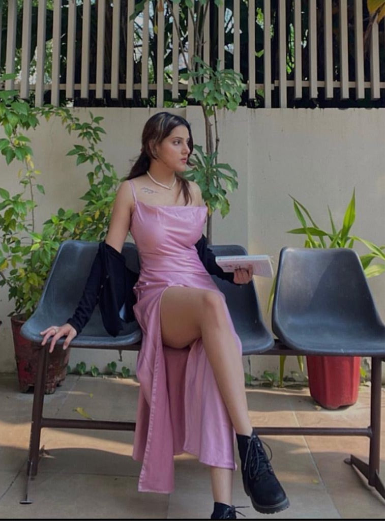 Jacqueline Satin Dress