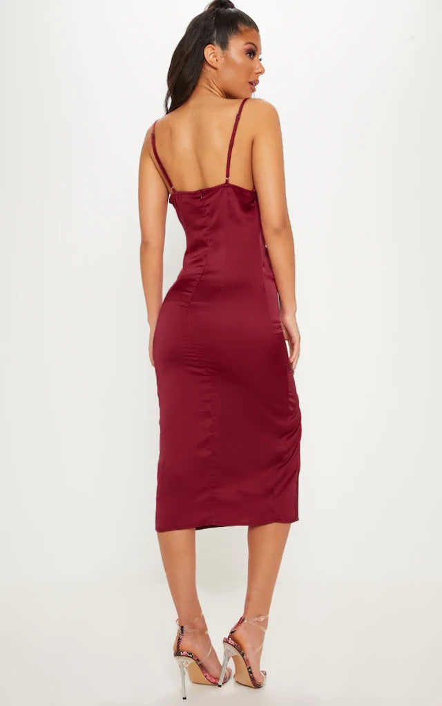 Jacqueline Satin Dress